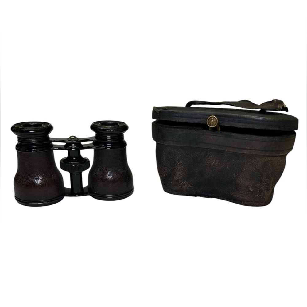 Vintage Lemaire Fabt Model 61 Small Binoculars or Opera Glasses